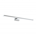 LAMPADA DA SPECCHIO PANDELLA 1 LED 11W 4000K 1350Lm STRUTTURA ALLUMINIO CROMATO DIFFUSORE POLICARBONATO SATINATO IP44 60 x 12 H4