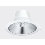 Faro da incasso 28W - 230V anti abbagliamento, costruito  per garantire UGR<19 in qualsiasi collocazione. 4000 K