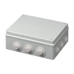 CASSETTA DI DERIVAZIONE CON PASSACAVI IP55 DIMENSIONI 300X220X120 30 X 22