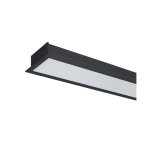 PROFILO LED DA INCASSO S48 32W 4000K 1500MM NERO
