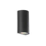 APPLIQUE DA ESTERNO LED ZONDA ANTRACITE IN ALLUMINIO 2X6W 630LM 4000K IP54 9X6,5X16CM