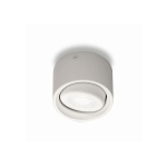 SPOT BIANCO FARETTO REGOLABILE SOVRAPPOSTO 6W LUCE CALDA