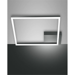 BARD PLAFONIERA ANTRACITE 42X42 39W LED 4000K LUCE NATURALE 4050 LM