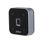 Lettore di impronte digitali per interni Dahua. Supporta le carte IC (carta Mifare), il rilascio della carta d'identità e la raccolta delle impronte digitali. Interfaccia Plug & Play USB 2.0: non è necessario installare driver. Indicatore LED e avviso acu