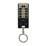 Controller remoto via radio  bidirezionale con funzione StayD.  Certificato GRADO 2