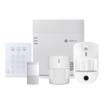 Kit VESTA composto da :. 1x centrale VESTA-046 (HSGW-G8-2G-F1-ZW) IP + 2G con 160 zone radio. 1x tastierino numerico VESTA-011 (KP-39B-F1). 1x rilevatore PIR VESTA-009 (IR-29SL-F1). 1x rilevatore PIRCAM con VESTA-096 (VST-862P-IL-ALK). 1x Contatto magneti