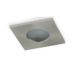 GHIERA DA INCASSO PER FARETTO GU10 O MR16 VIPER COLORE NIKEL IP65 82 X 82 X 56MM