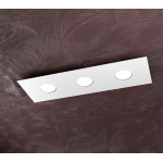 AREA PLAFONIERA RETTANGOLARE 3XGX53 METALLO BIANCO