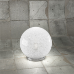 FINE SERIE - GLITTER LAMPADA DA TAVOLO D.25 CM. 1 LUCE