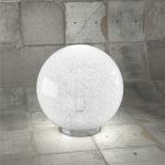 FINE SERIE - GLITTER LAMPADA DA TAVOLO D.30 CM. 1 LUCE