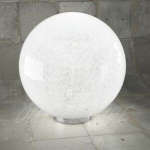 FINE SERIE - GLITTER LAMPADA DA TAVOLO D.40 CM. 1 LUCE