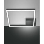 BARD PLAFONIERA ANTRACITE 39W 3510LM 42X42 LUCE CALDA 3000K