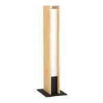 LAMPADA DA TAVOLO ANCHORENA-Z LED 16W 2700K - 6500K CAMBIO COLORE APP O TELECOMANDO STRUTTURA IN LEGNO 7.5 x 5.5 H46.5
