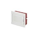 CASSETTA CENTRALINO DA INCASSO PORTA BIANCA 12 MODULI 63012C