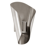 APPLIQUE BOSARO 2 X 2,5W LED 3000K 360Lm STRUTTURA ACCIAIO INOX IP44 17 x 10,5 x H27