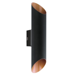 APPLIQUE AGOLADA LED 2 X 3,7W 3000K 640Lm STRUTTURA ACCIAIO INOX IP44 7.5 x 11 H36
