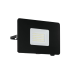 FARO DA ESTERNO FAEDO 3 50W LED 5000K 4800Lm STRUTTURA ALLUMINIO NERO IP65 20,5 x 3 x H14,5