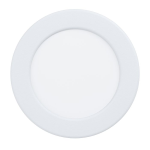 PANNELLO DA INCASSO FUEVA 5 LED 5,5W 3000K 650Lm STRUTTURA METALLO BIANCO Ø11.7 Foro Ø10.5
