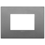 Placca Classic 3M ardesia matt SERIE VIMAR ARKÈ