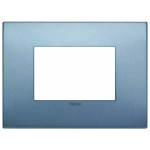 Placca Classic 3M BLU MATT TECNOPOLIMERO SERIE VIMAR ARKÈ