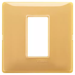 Placca 1M Reflex ambra 1 MODULO TECNOPOLIMERO SERIE VIMAR PLANA