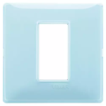 Placca 1M Reflex acqua 1 MODULO TECNOPOLIMERO SERIE VIMAR PLANA