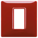 Placca 1M Reflex rubino 1 MODULO TECNOPOLIMERO SERIE VIMAR PLANA