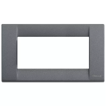 Placca Classica 4M ardesia METALLO SERIE VIMAR IDEA