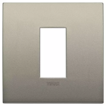 Placca Classic 1M champagne matt METALLO SERIE VIMAR ARKÈ