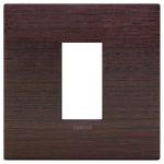 Placca Classic 1M wengé LEGNO SERIE VIMAR ARKÈ
