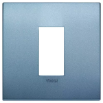 Placca Classic 1M blu matt TECNOPOLIMERO SERIE VIMAR ARKÈ