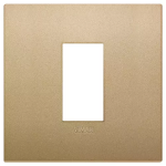 Placca Classic 1M oro matt TECNOPOLIMERO SERIE VIMAR ARKÈ