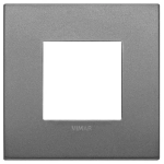 Placca Classic 2M argento METALLO SERIE VIMAR ARKÈ