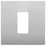Placca Classic 2M silver matt TECNOPOLIMERO SERIE VIMAR ARKÈ