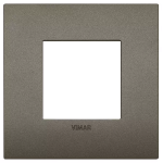 Placca Classic 2M Metal TECNOPOLIMERO SERIE VIMAR ARKÈ