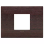 Placca Classic 2M centrali wengé LEGNO SERIE VIMAR ARKÈ