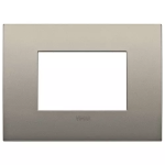 Placca Classic 3M champagne matt METALLO SERIE VIMAR ARKÈ