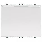 Interruttore a badge verticale 2M bianco