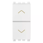 2 pulsanti interbl.NO+NO 10A ANTIBATTERICO BIANCO SERIE VIMAR ARKÈ