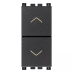 2 pulsanti interbl.NO+NO 10A ANTIBATTERICO GRIGIO SERIE VIMAR ARKÈ