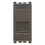 Adattatore portello RJ45 Keystone Metal SERIE VIMAR ARKÈ