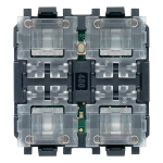 Comando 4 pulsanti 1P NO 24V 2M SERIE VIMAR LINEA