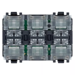 Comando 6 pulsanti 1P NO 24V 3M SERIE VIMAR LINEA