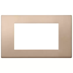 Placca 4M bronzo SERIE VIMAR LINEA