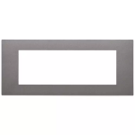 Placca 7M Metal SERIE VIMAR LINEA