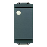 Interruttore 1P 16AX grigio SERIE VIMAR IDEA