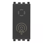 By-alarm Plus adatt.inseritore 1M grigio SERIE VIMAR EIKON