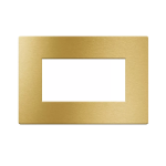 PLACCA ALLUMINIO OTTONE 143X98 4M AVE