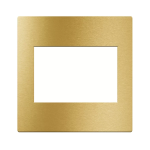 PLACCA 98x98 ALLUMINIO ORO 3M AVE