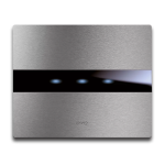 PLACCA AVETOUCH ALLUMINIO NATURALE 3 COMANDI AVE